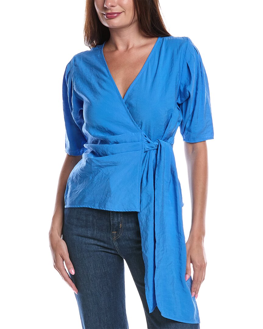 Nation LTD Luisa Топ с завязкой спереди, синий
Nation LTD Luisa Топ с завязкой спереди, синий