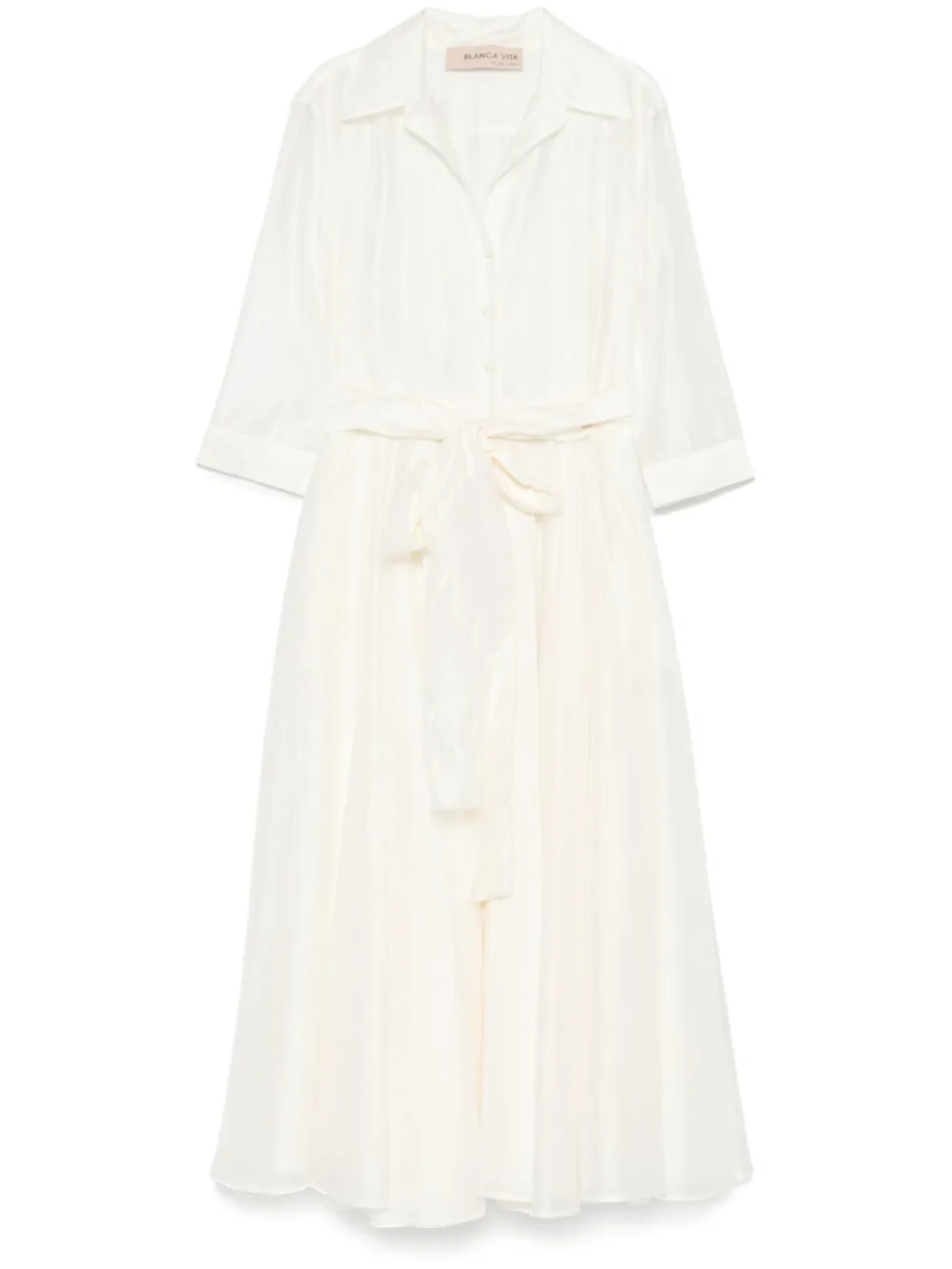 Расклешенное платье миди Blanca Vita, нейтральный
Расклешенное платье миди Blanca Vita, нейтральный