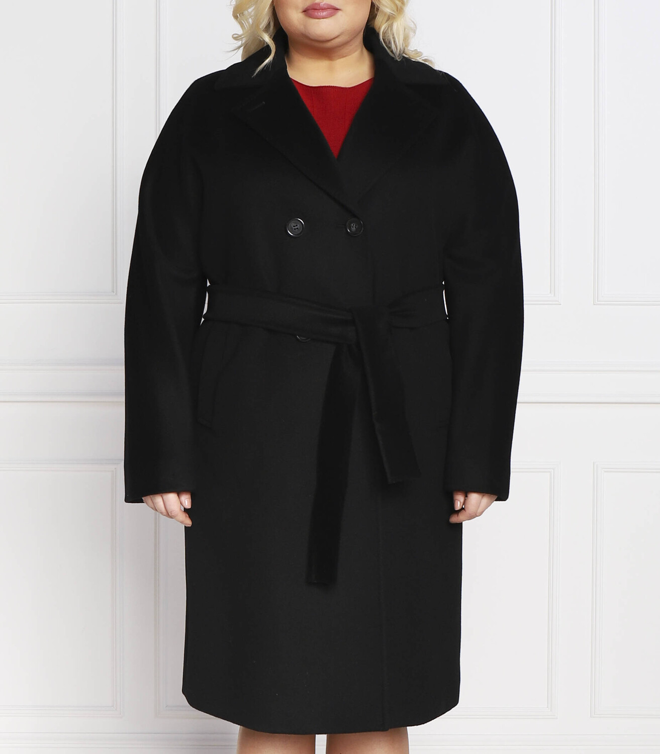 Шерстяное пальто Persona by Marina Rinaldi tarina plus size, черный
Шерстяное пальто Persona by Marina Rinaldi tarina plus size, черный