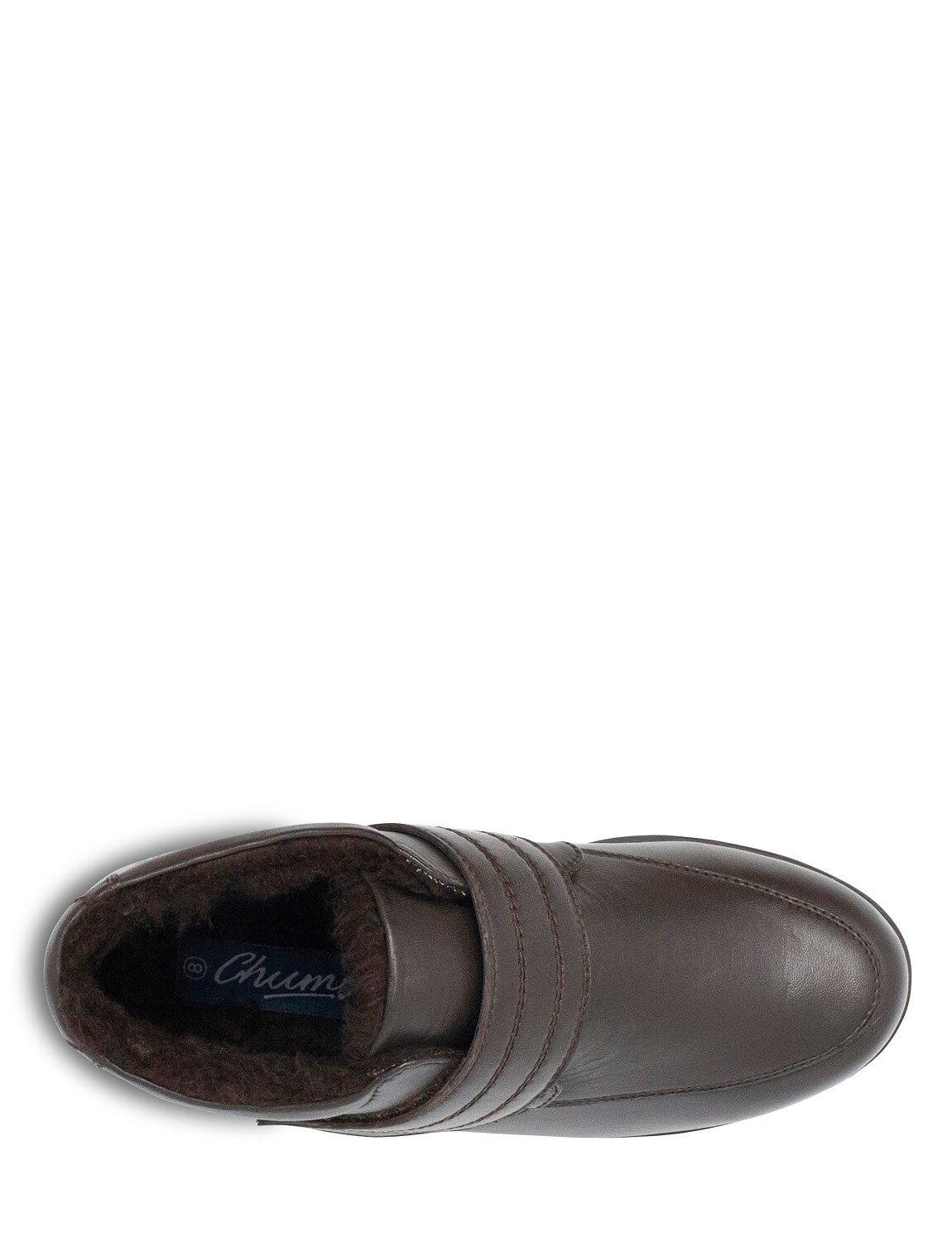 Кожаные ботинки с сенсорной застежкой очень широкой посадки Chums, коричневый
Кожаные ботинки с сенсорной застежкой очень широкой посадки Chums, коричневый