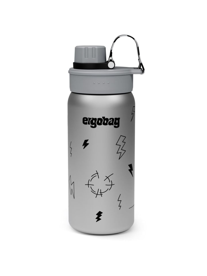 Ergobag Бутылка для воды из нержавеющей стали Thunderstorm серого цвета
Ergobag Бутылка для воды из нержавеющей стали Thunderstorm серого цвета
