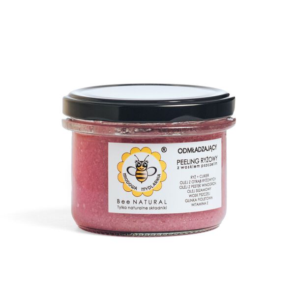 Омолаживающий рисовый скраб для тела с пчелиным воском, 20 г Miodowa Mydlarnia
Омолаживающий рисовый скраб для тела с пчелиным воском, 20 г Miodowa Mydlarnia