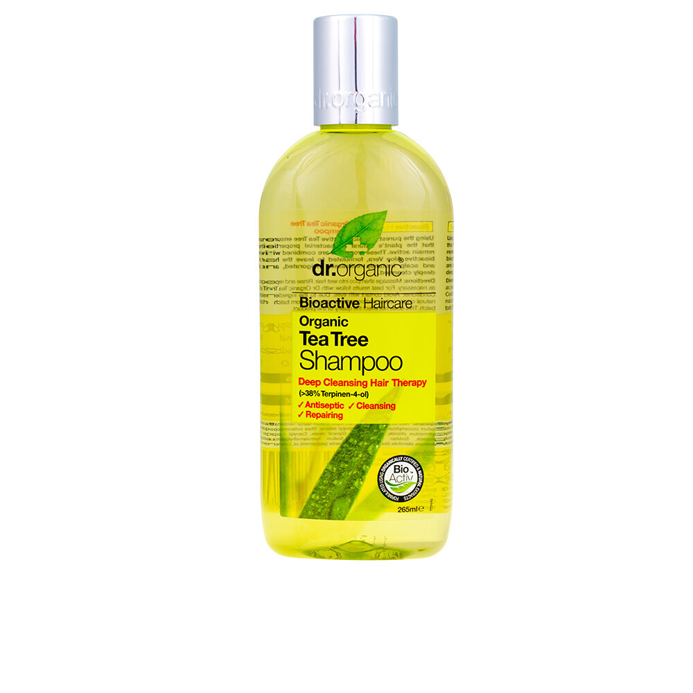 Очищающий шампунь Bioactive Organic Tea Tree Shampoo Dr. Organic, 265 мл
Очищающий шампунь Bioactive Organic Tea Tree Shampoo Dr. Organic, 265 мл