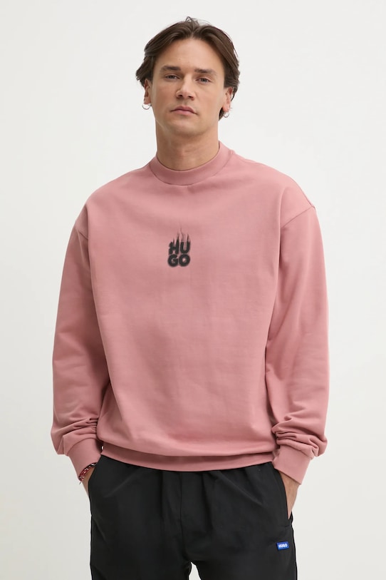 Хлопковая толстовка Hugo, оранжевый
Хлопковая толстовка Hugo, оранжевый