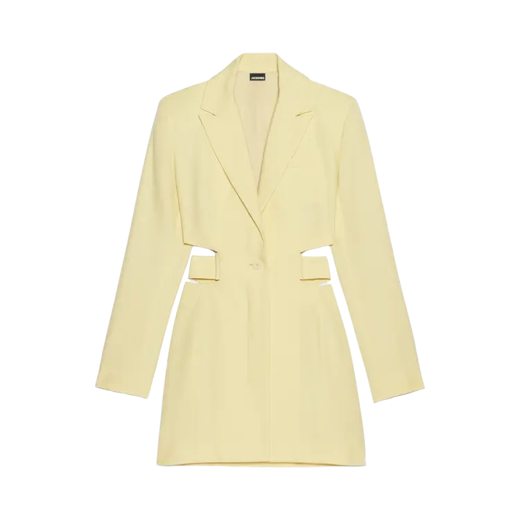 Платье Jacquemus La Robe Bari, цвет Pale Yellow
Платье Jacquemus La Robe Bari, цвет Pale Yellow
