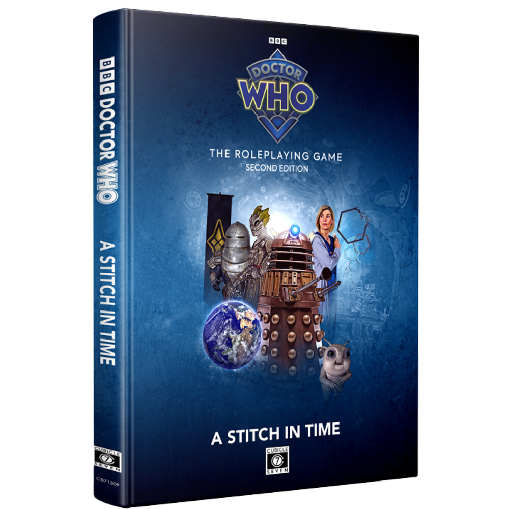 Ролевая игра Cubicle 7 Doctor Who 2E RPG: A Stitch in Time Campaign Book (Game On! Sale)
Ролевая игра Cubicle 7 Doctor Who 2E RPG: A Stitch in Time Campaign Book (Game On! Sale)