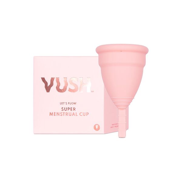 Менструальная чаша супер, 1 шт. Vush Let'S flow
Менструальная чаша супер, 1 шт. Vush Let'S flow