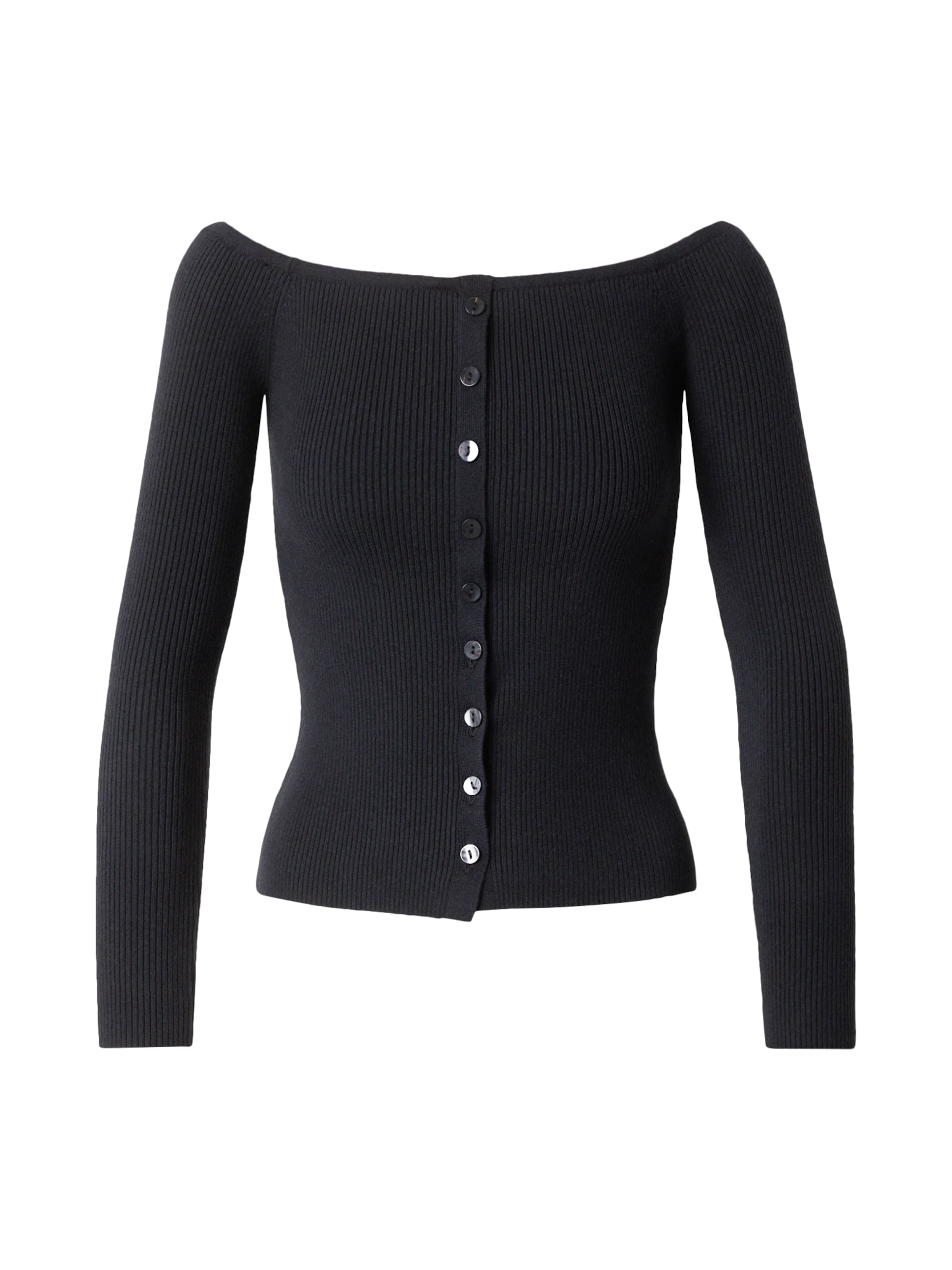 Abercrombie & Fitch Вязаный кардиган в черном цвете
Abercrombie & Fitch Вязаный кардиган в черном цвете