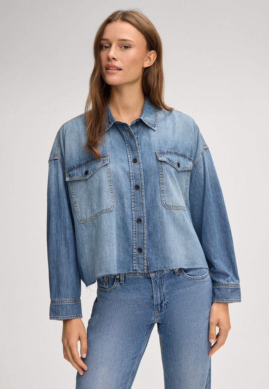 Блуза JOOP! Jeans URSA, Denimblau/Blue
Блуза JOOP! Jeans URSA, Denimblau/Blue