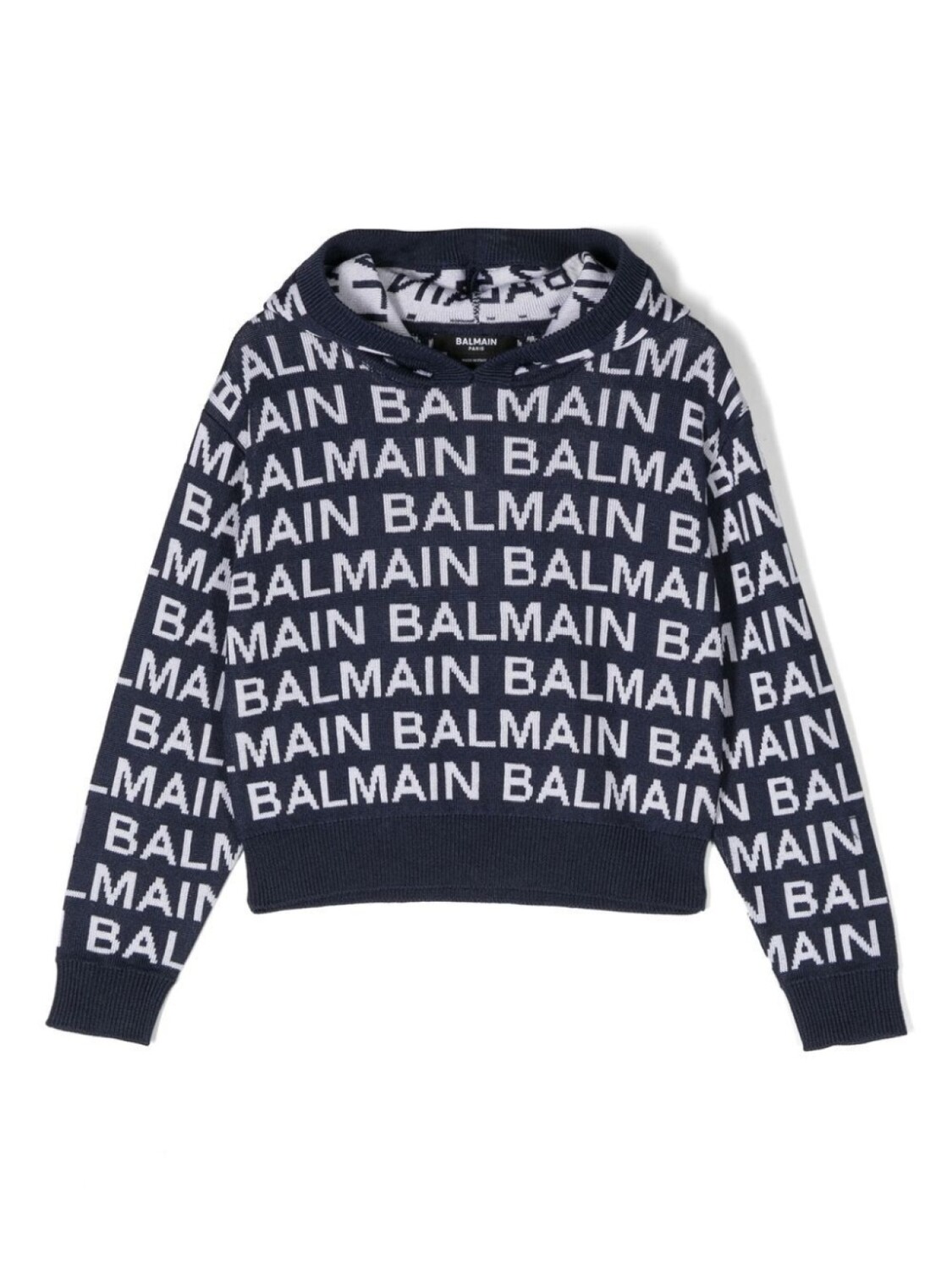 Свитер с логотипом Balmain Kids, синий
Свитер с логотипом Balmain Kids, синий