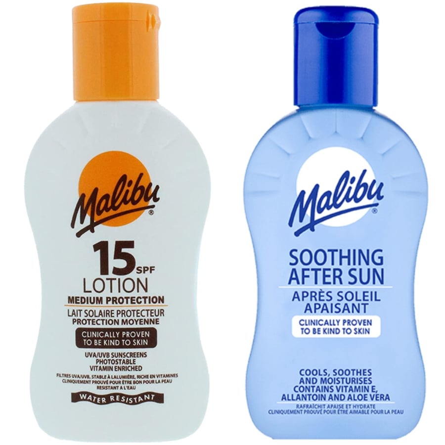 Бальзам Malibu SPF15 100 мл + Бальзам после загара 100 мл
Бальзам Malibu SPF15 100 мл + Бальзам после загара 100 мл