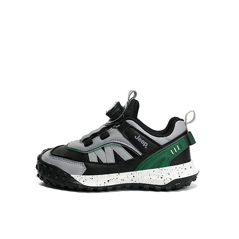 Детские кроссовки для бега низкие Synthetic Leather Slip Resistant, Abrasion Resistant, Waterproof Jeep, черный зеленый-leather upper
Детские кроссовки для бега низкие Synthetic Leather Slip Resistant, Abrasion Resistant, Waterproof Jeep, черный зеленый-leather upper