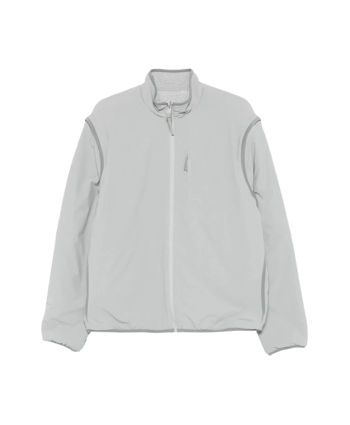 Спортивная серая куртка на молнии с декоративными вставками. Calvin Klein, серый
Спортивная серая куртка на молнии с декоративными вставками. Calvin Klein, серый