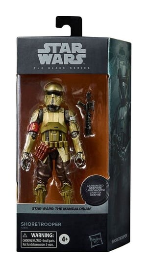 Hasbro, Star Wars Black Series, коллекционная фигурка, карбонизированный береговой солдат, 15 см
Hasbro, Star Wars Black Series, коллекционная фигурка, карбонизированный береговой солдат, 15 см