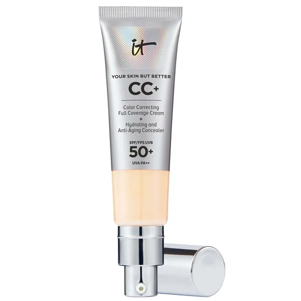 Cc+ антивозрастная увлажняющая основа spf 50 It Cosmetics, 32 мл., цвет fair warm
Cc+ антивозрастная увлажняющая основа spf 50 It Cosmetics, 32 мл., цвет fair warm