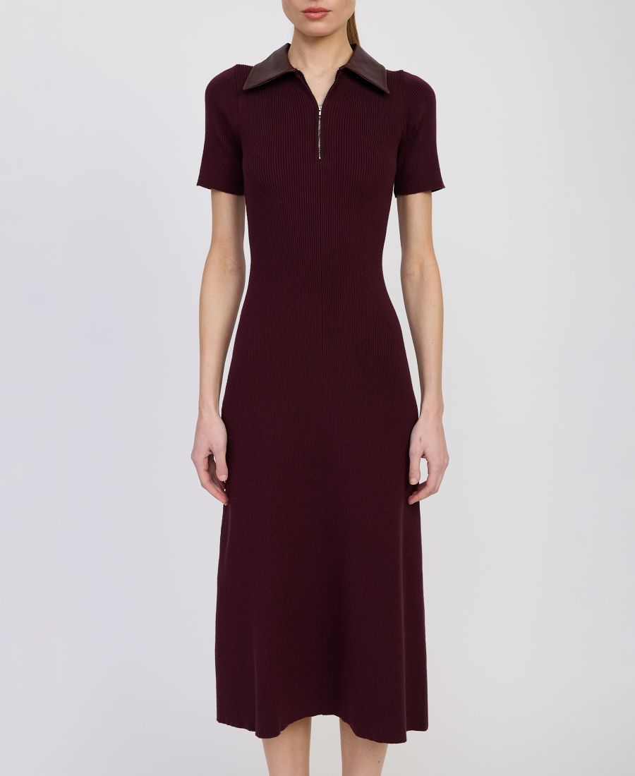 Женское вязаное платье миди Ora En Saison, Plum Brown
Женское вязаное платье миди Ora En Saison, Plum Brown