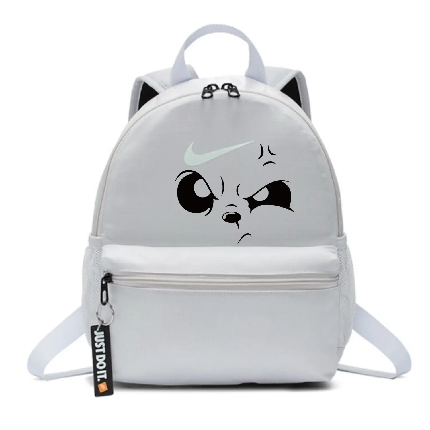 Nike Тканевый рюкзак женский серо-белый, Angry
Nike Тканевый рюкзак женский серо-белый, Angry