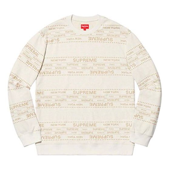 Свитер metallic jacquard crewneck 'white' Supreme, белый
Свитер metallic jacquard crewneck 'white' Supreme, белый