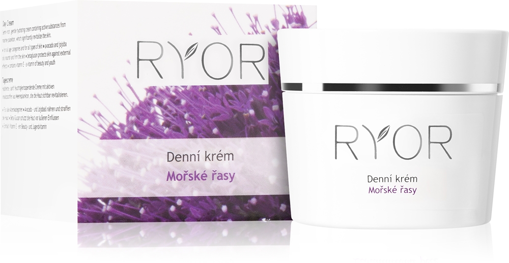 Дневной крем с морскими водорослями Ryor, 50 мл
Дневной крем с морскими водорослями Ryor, 50 мл