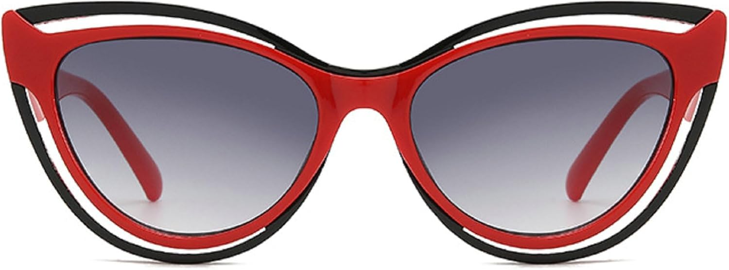 Солнцезащитные очки «кошачий глаз» для женщин, с выразительным дизайном, полые овальные солнцезащитные очки для мужчин, модные ретро-очки для женщин, солнцезащитные очки с леопардовым принтом и оранжевым принтом mincl, Red
Солнцезащитные очки «кошачий глаз» для женщин, с выразительным дизайном, полые овальные солнцезащитные очки для мужчин, модные ретро-очки для женщин, солнцезащитные очки с леопардовым принтом и оранжевым принтом mincl, Red