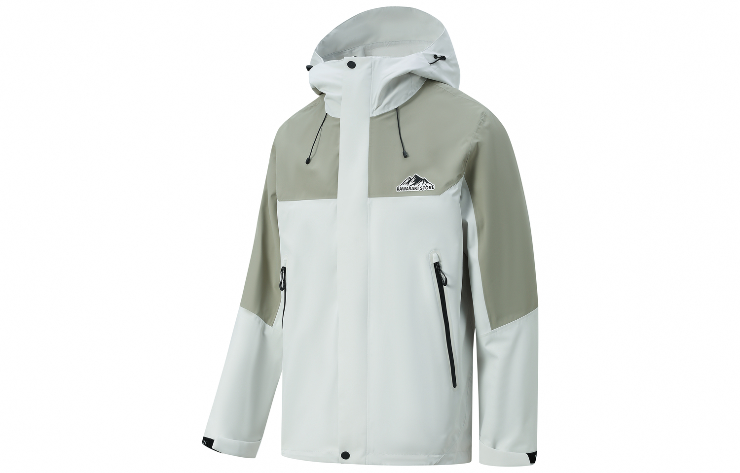 Kawasaki Ветровка для походов на открытом воздухе, Ivory White/Bean Khaki
Kawasaki Ветровка для походов на открытом воздухе, Ivory White/Bean Khaki