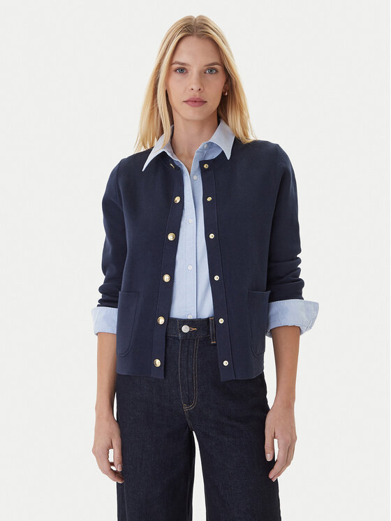 Кардиган regular fit WW0WW40846 Tommy Hilfiger, синий
Кардиган regular fit WW0WW40846 Tommy Hilfiger, синий