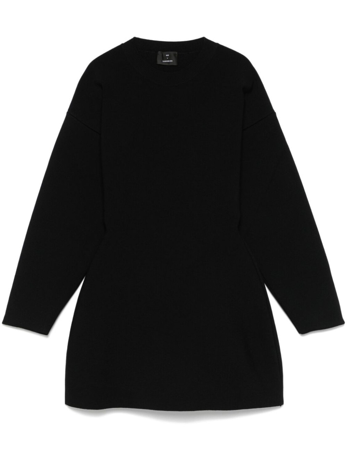 Платье мини Power из коллаборации с RHW WARDROBE.NYC, черный 
Платье мини Power из коллаборации с RHW WARDROBE.NYC, черный