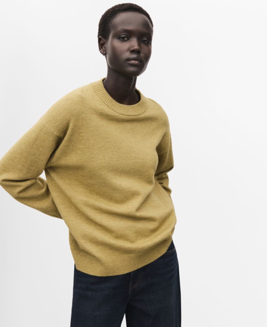 Женский свитер оверсайз с ребристой отделкой MANGO, Green
Женский свитер оверсайз с ребристой отделкой MANGO, Green