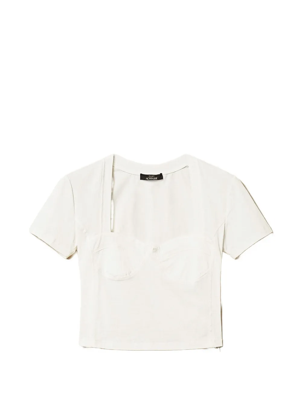 Футболка с квадратным вырезом TWINSET, белый
Футболка с квадратным вырезом TWINSET, белый