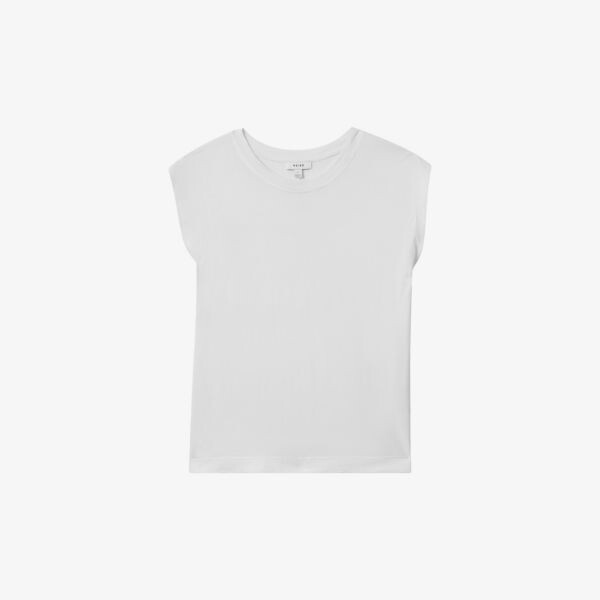 Хлопковая футболка morgan с закрытыми рукавами Reiss, белый
Хлопковая футболка morgan с закрытыми рукавами Reiss, белый