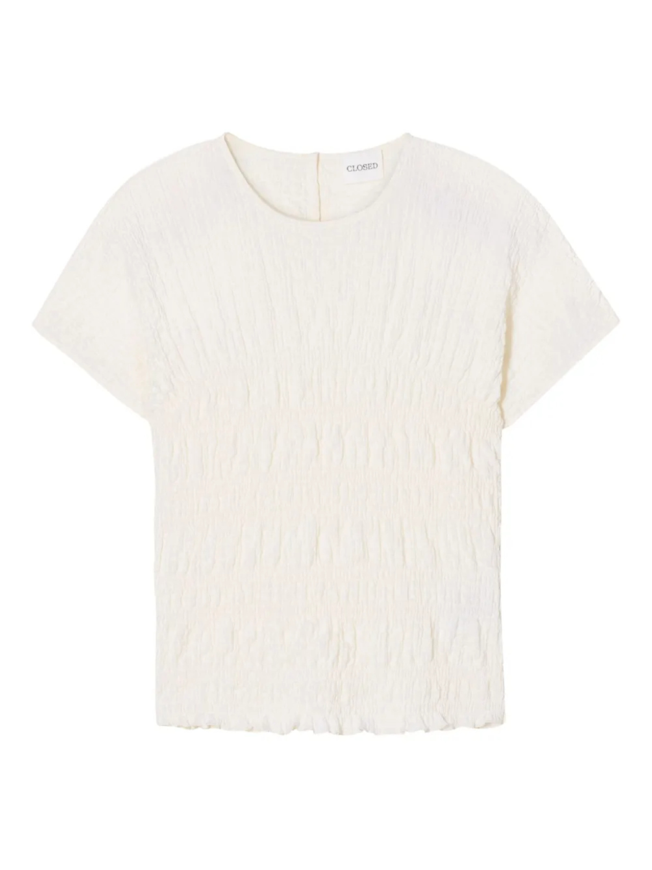 Футболка со сборками Closed, белый
Футболка со сборками Closed, белый