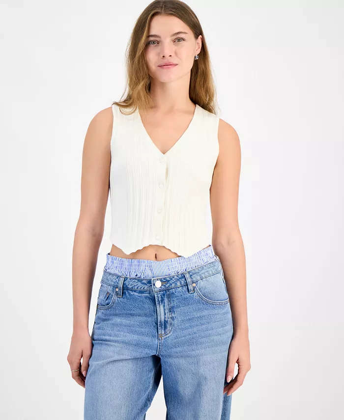 Женский жилет с рубчиком And Now This, синий
Женский жилет с рубчиком And Now This, синий