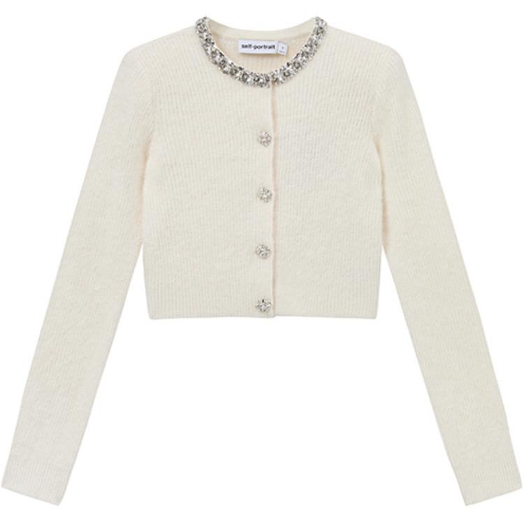 Свитер Self Portrait Женский Слоновая Кость Белый
Свитер Self Portrait Женский Слоновая Кость Белый