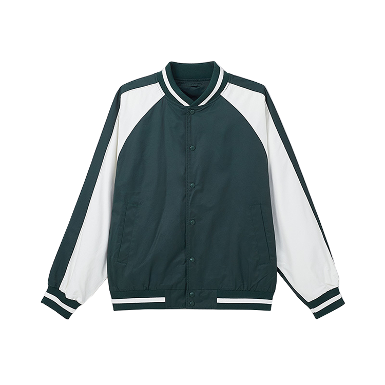 Бейсбольная майка Unisex с воротником-стойкой SPAO, темно-зеленый
Бейсбольная майка Unisex с воротником-стойкой SPAO, темно-зеленый