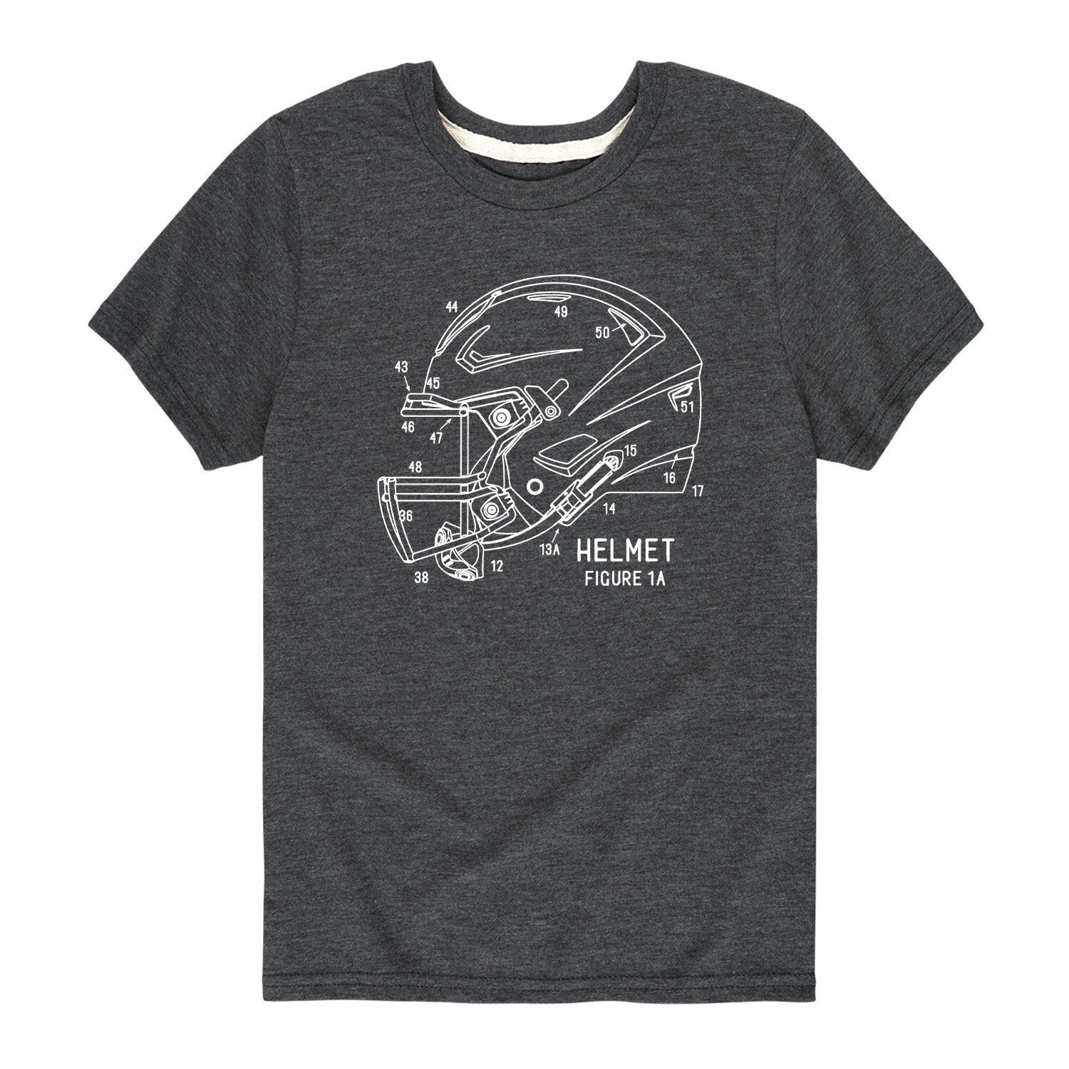 Футбольный шлем для мальчиков 8–20 лет, футболка с графическим изображением Licensed Character, серый
Футбольный шлем для мальчиков 8–20 лет, футболка с графическим изображением Licensed Character, серый