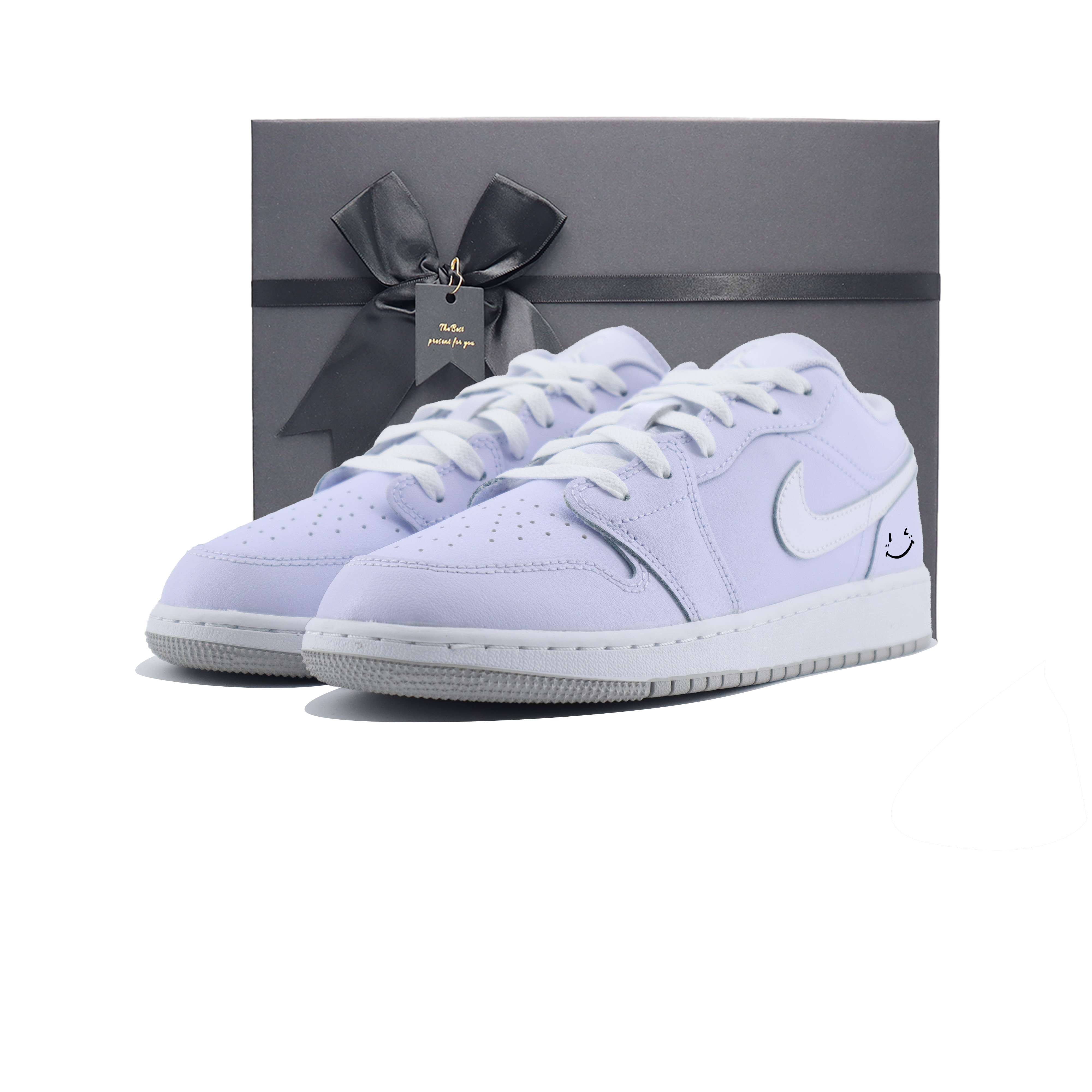 Баскетбольные кроссовки Air 1 Cobalt Bliss с противоскользящим покрытием, износостойкие, низкие, детские, подростковые Jordan, белый/серый
Баскетбольные кроссовки Air 1 Cobalt Bliss с противоскользящим покрытием, износостойкие, низкие, детские, подростковые Jordan, белый/серый