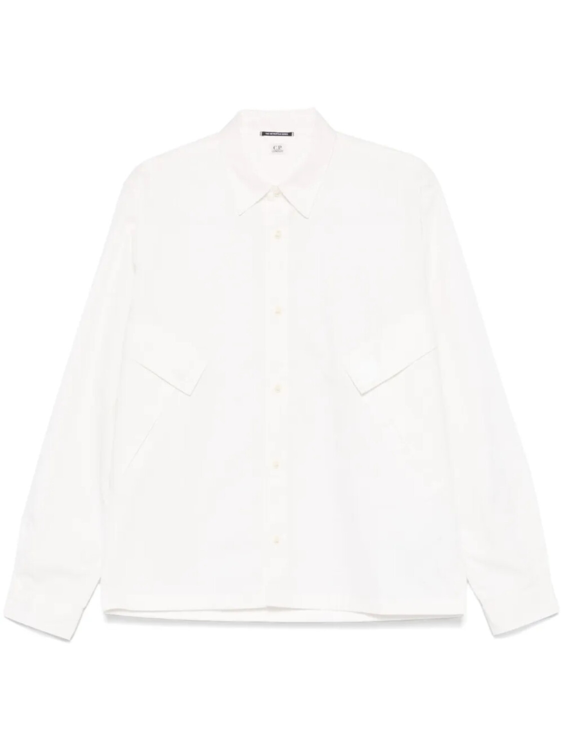 C.P. Company габардиновая рубашка, белый
C.P. Company габардиновая рубашка, белый