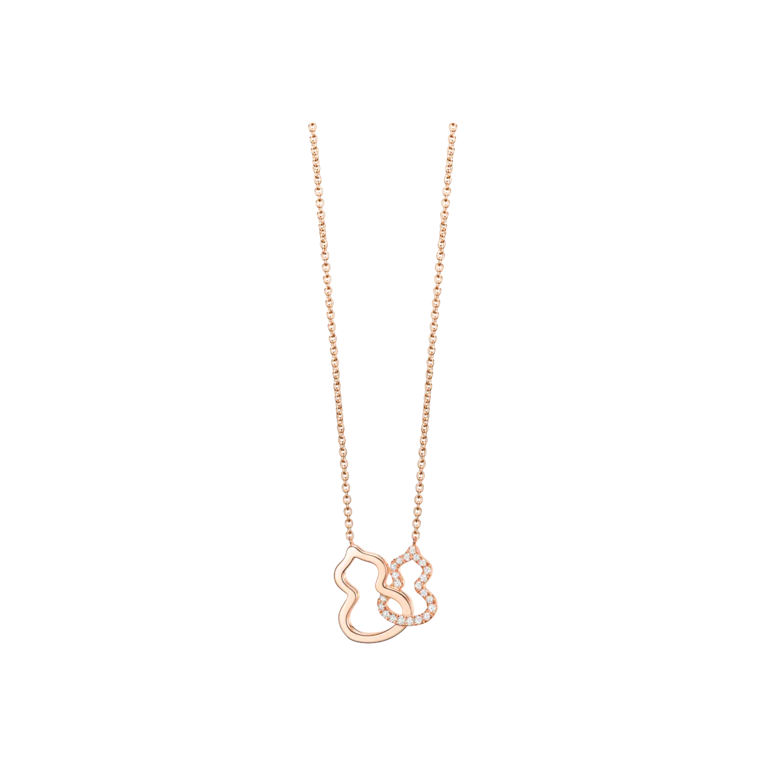 Колье petite double wulu из розового золота с бриллиантами - wu-nl0004a-rgd QEELIN
Колье petite double wulu из розового золота с бриллиантами - wu-nl0004a-rgd QEELIN