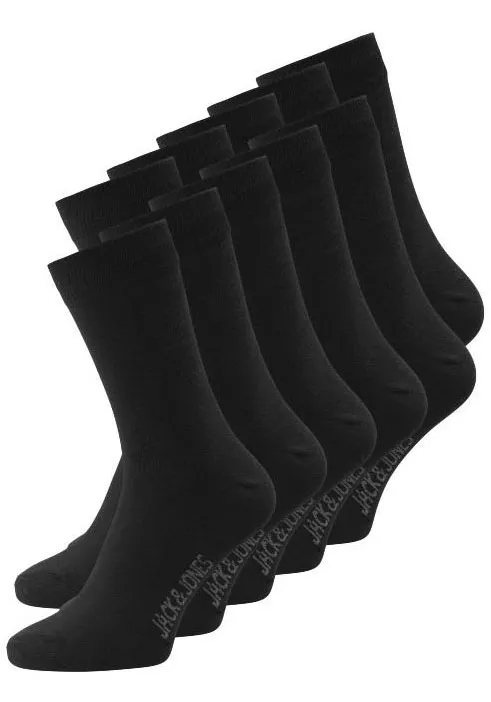 Базовые носки Jack & Jones "JACJENS SOCK 10 PACK NOOS" (упаковка, 10 пар), черный
Базовые носки Jack & Jones "JACJENS SOCK 10 PACK NOOS" (упаковка, 10 пар), черный