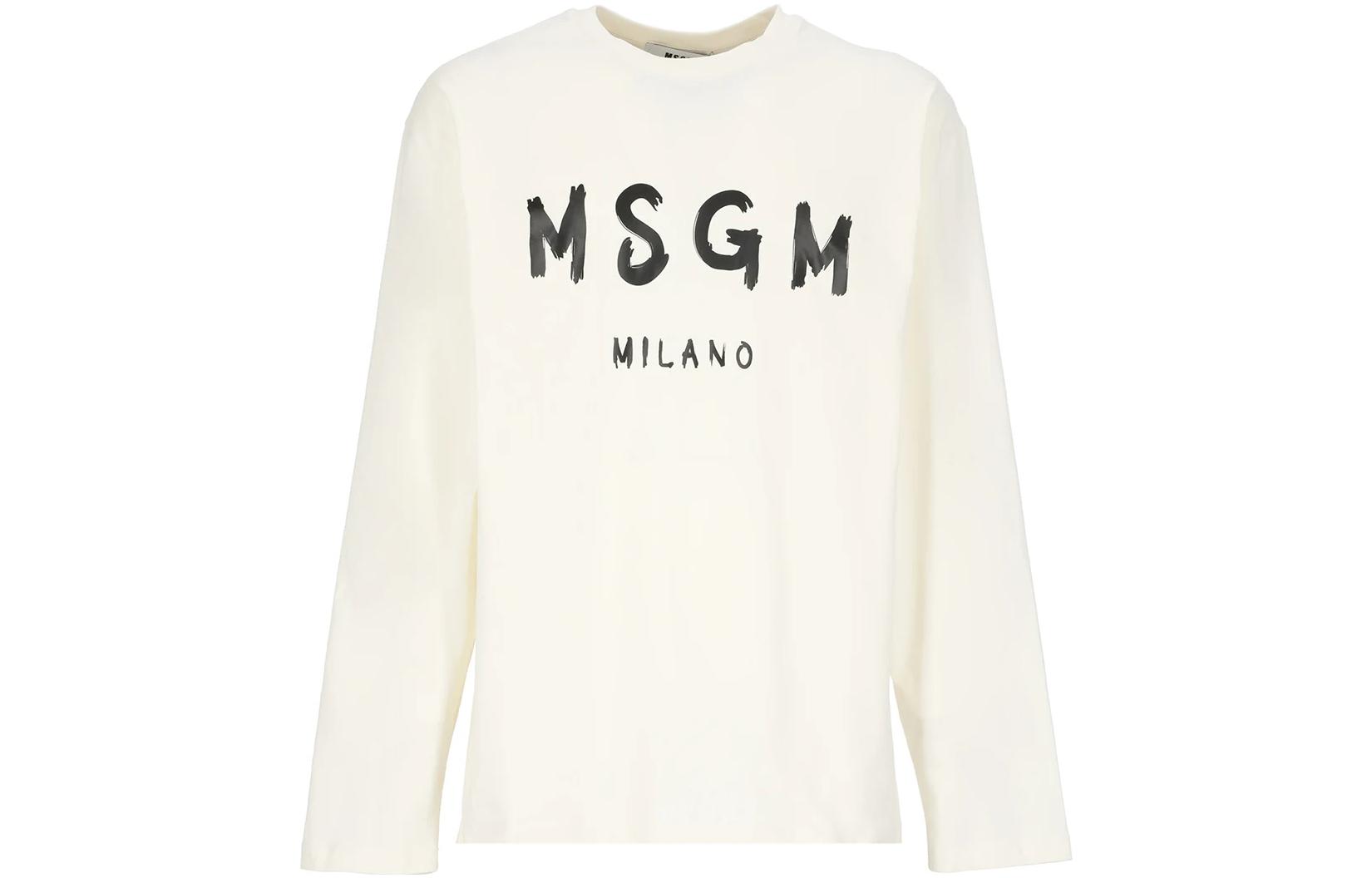 MSGM Футболка мужская экрю, Белый, MSGM Футболка мужская экрю
MSGM Футболка мужская экрю, Белый, MSGM Футболка мужская экрю