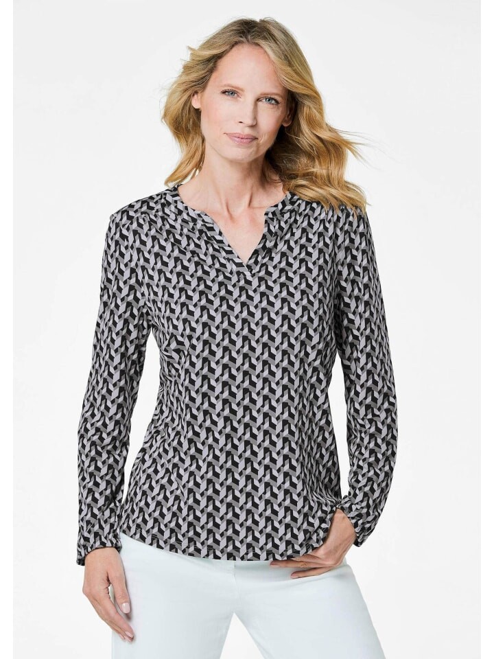 Блуза GOLDNER, цвет grau/gemustert
Блуза GOLDNER, цвет grau/gemustert