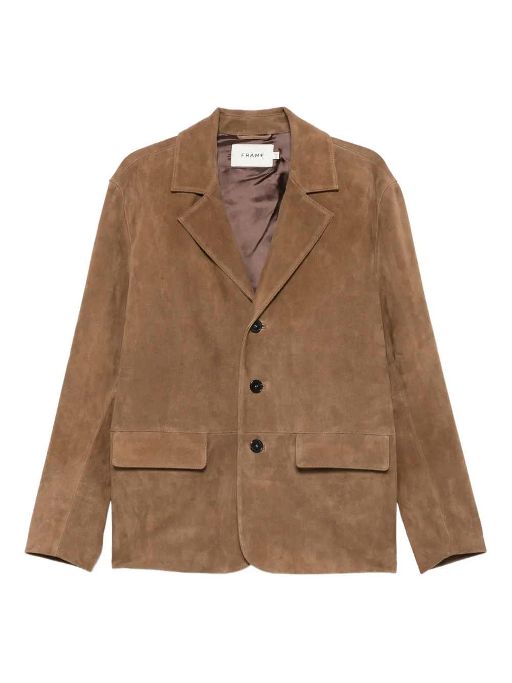 Замшевая куртка на трех пуговицах FRAME, коричневый
Замшевая куртка на трех пуговицах FRAME, коричневый