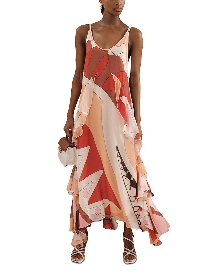 Платье Petite Sasha с принтом и рюшами REISS, мультиколор
Платье Petite Sasha с принтом и рюшами REISS, мультиколор