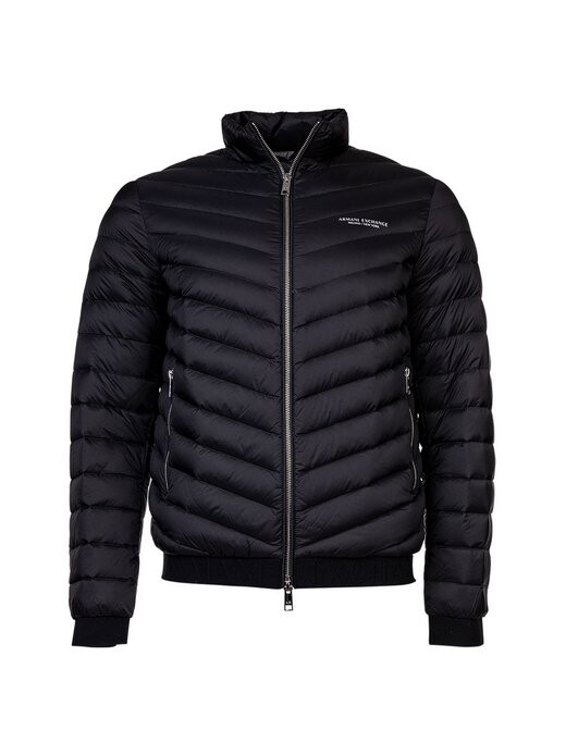 Стеганая куртка Armani Exchange, черный 
Стеганая куртка Armani Exchange, черный