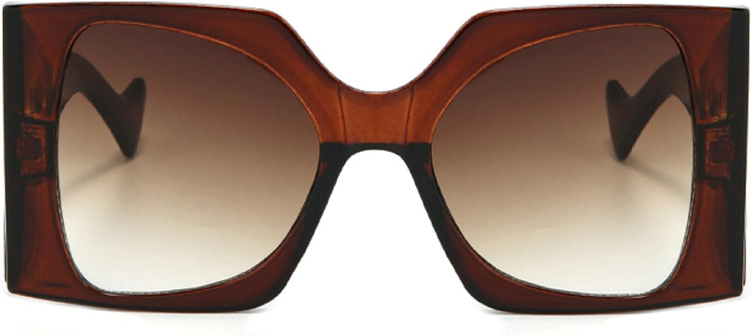 Модные большие квадратные двухцветные женские солнцезащитные очки в стиле ретро с градиентом, защита от УФ-излучения UV400, мужские трендовые солнцезащитные очки с леопардовым принтом N47 mincl, Brown
Модные большие квадратные двухцветные женские солнцезащитные очки в стиле ретро с градиентом, защита от УФ-излучения UV400, мужские трендовые солнцезащитные очки с леопардовым принтом N47 mincl, Brown