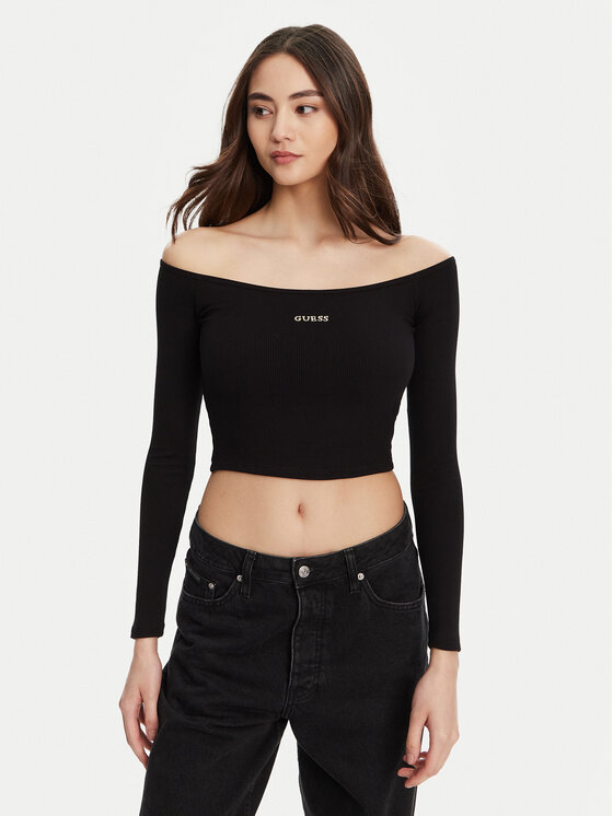 Блузка regular fit V5YP07 K8RT2 Guess, чёрный
Блузка regular fit V5YP07 K8RT2 Guess, чёрный