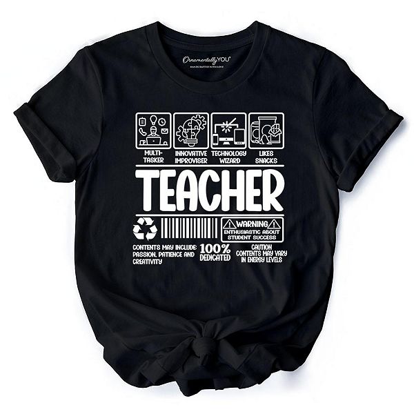 Футболка Teacher label с забавным штрих-кодом для педагогов Ornamentallyyou, Black, Черный, Футболка Teacher label с забавным штрих-кодом для педагогов Ornamentallyyou, Black
Футболка Teacher label с забавным штрих-кодом для педагогов Ornamentallyyou, Black, Черный, Футболка Teacher label с забавным штрих-кодом для педагогов Ornamentallyyou, Black