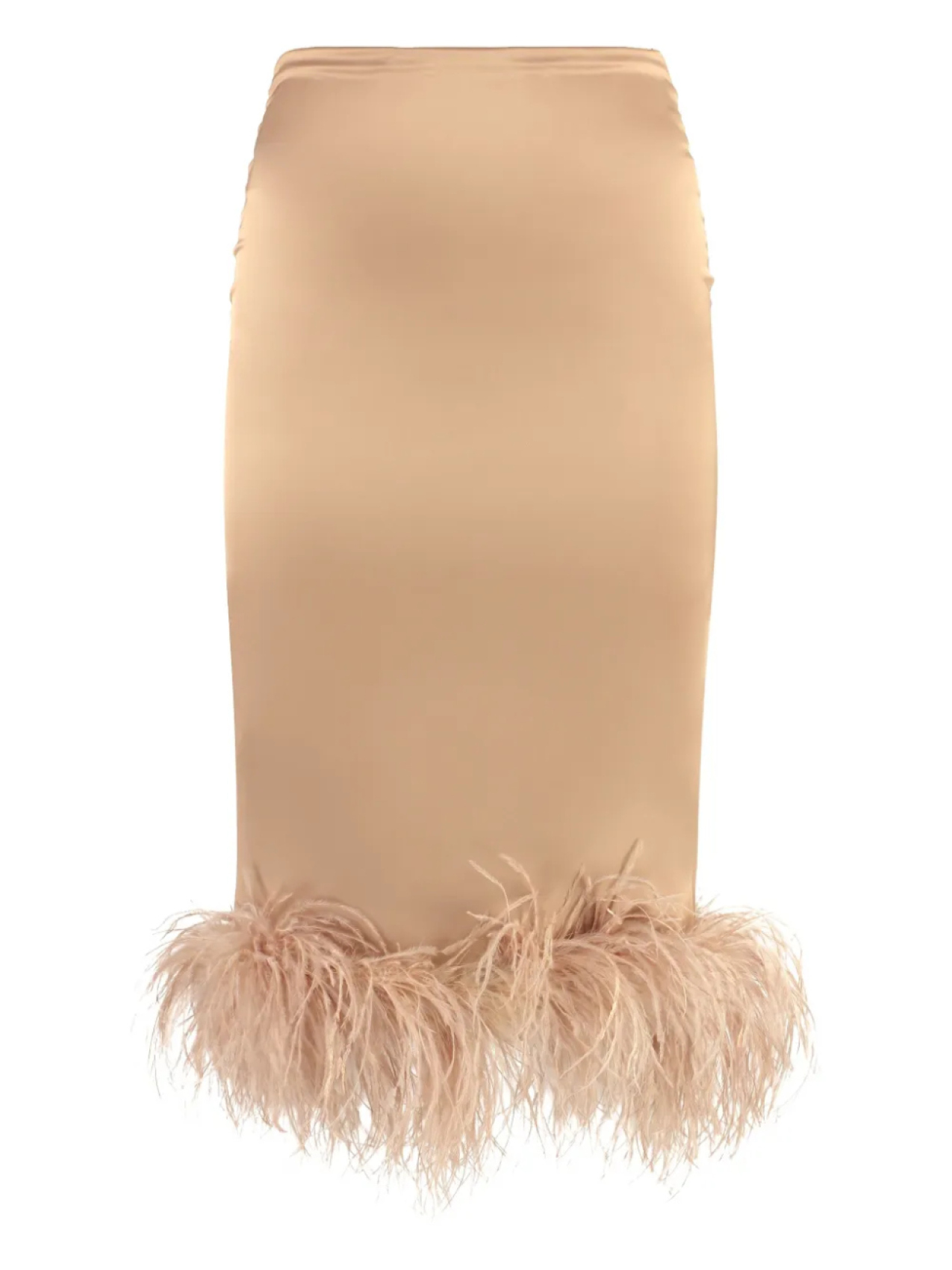 Юбка миди с отделкой перьями Giuseppe Di Morabito, нейтральный
Юбка миди с отделкой перьями Giuseppe Di Morabito, нейтральный