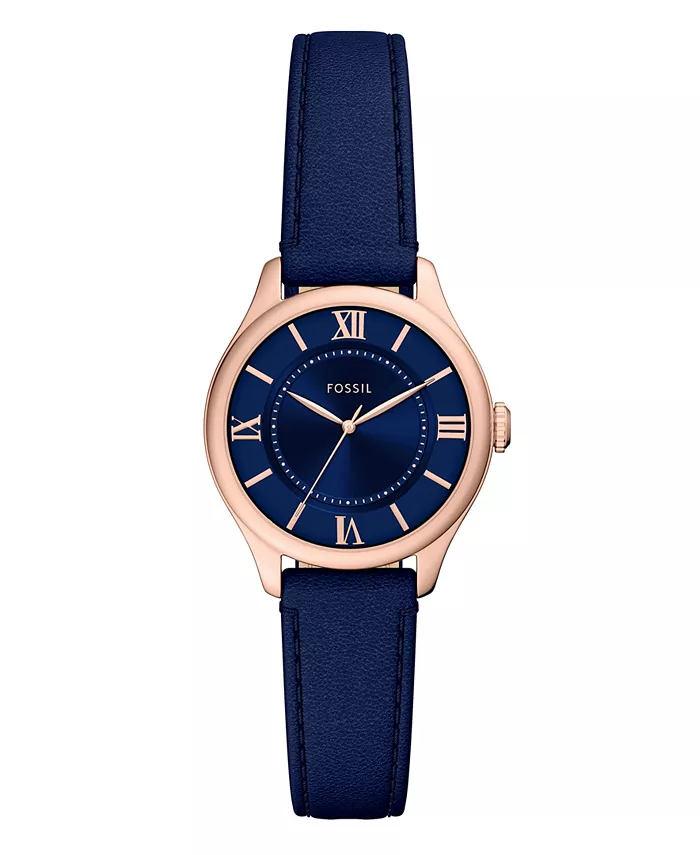 Женские часы Gilmore Three-Hand Navy Croco Leather, 28mm Fossil
Женские часы Gilmore Three-Hand Navy Croco Leather, 28mm Fossil