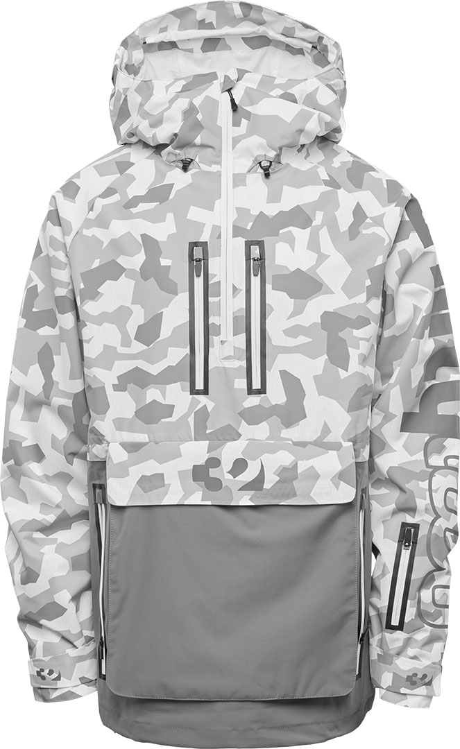 Thirtytwo Куртка Light anorak white/camo M
Thirtytwo Куртка Light anorak white/camo M